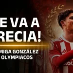 ‘Hormiga’ González ya es jugador del Olympiacos de Grecia